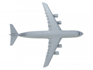 lockheed c5 galaxy aircraft Model 3D