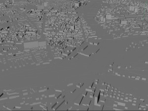 bolzano city italy 20km 3D 모델