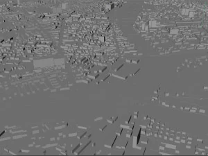 Больцано місто Італія 20 км 3D Модель