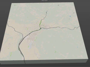 Больцано місто Італія 20 км 3D Модель