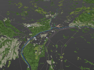 bolzano city italy 20km 3D 모델