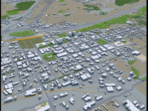 colorado city springs 60km Modelo 3D