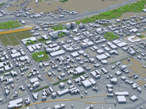 colorado city springs 60km Modelo 3D