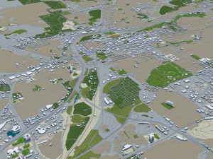 colorado city springs 60km Modelo 3D