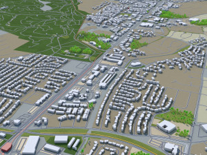 colorado city springs 60km Modelo 3D