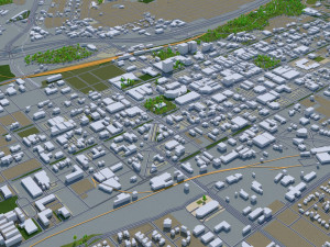 colorado city springs 60km Modelo 3D