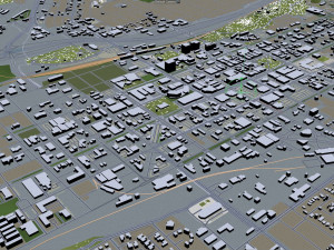 colorado city springs 60km Modelo 3D