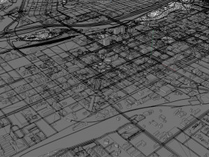 colorado city springs 60km Modelo 3D