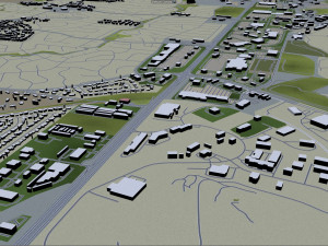 colorado city springs 60km Modelo 3D