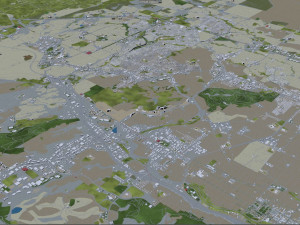 colorado city springs 60km Modelo 3D