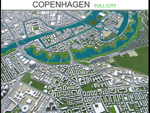 copenhagen 30km  3D Model