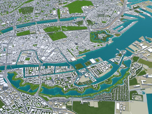 copenhagen 30km 3D Model