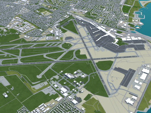 copenhagen 30km 3D Model