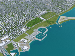 copenhagen 30km 3D Model