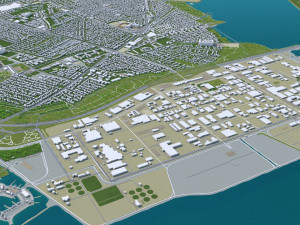 copenhagen 30km 3D Model
