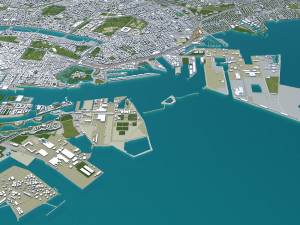 copenhagen 30km 3D Model