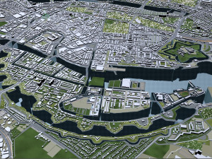 copenhagen 30km 3D Model