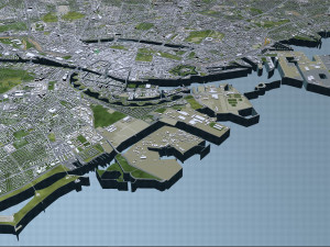 copenhagen 30km 3D Model