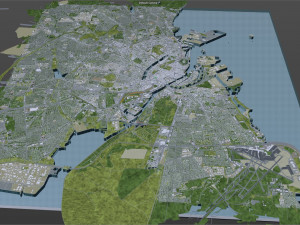 copenhagen 30km 3D Model