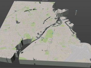 copenhagen 30km 3D Model