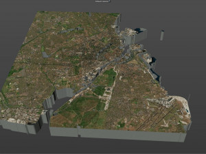 copenhagen 30km 3D Model