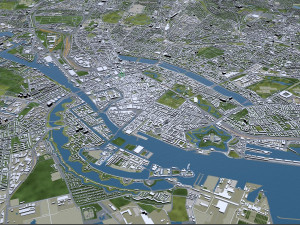 copenhagen 30km 3D Model