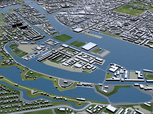 copenhagen 30km 3D Model