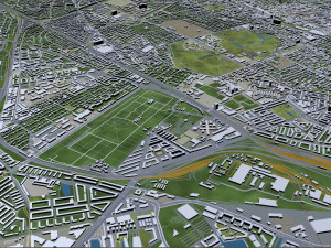 copenhagen 30km 3D Model