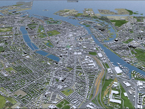 copenhagen 30km 3D Model
