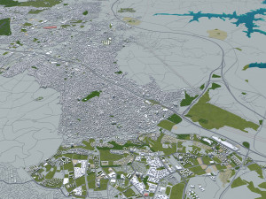 stanbul city turkey 100 km Modelo 3D