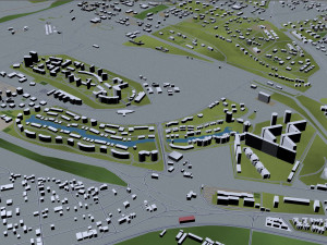 stanbul city turkey 100 km Modelo 3D