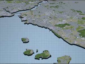 stanbul city turkey 100 km Modelo 3D