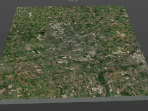 kitchener city canada 40 km 3D Модель