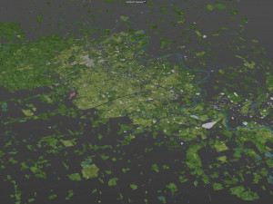 kitchener city canada 40 km 3D Модель