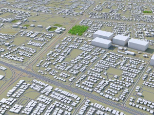 kuwait city 220 km 3D Model