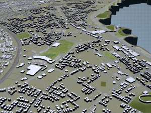 kuwait city 220 km 3D Model