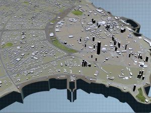 kuwait city 220 km 3D Model