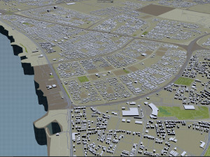 kuwait city 220 km 3D 모델