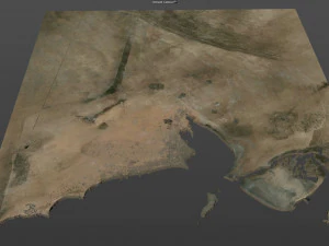 kuwait city 220 km 3D Model