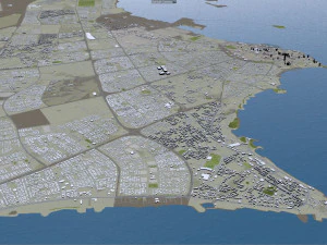 kuwait city 220 km 3D Model