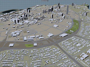 kuwait city 220 km 3D Model