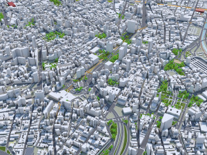 So paulo city brazil 90km 3D Model