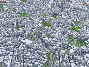 So paulo city brazil 90km 3D Model