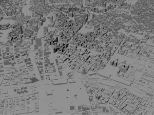So paulo city brazil 90km 3D Model