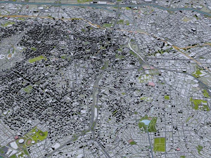 So paulo city brazil 90km 3D Model