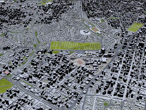 So paulo city brazil 90km 3D Model