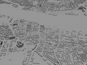 aalborg city denmark 35km 3D Модель