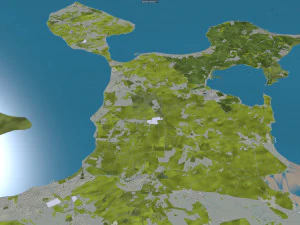 aarhus city denmark 80km 3D Model
