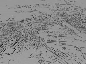 aarhus city denmark 80km Modelo 3D