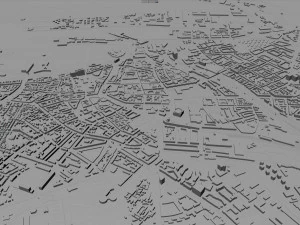 aarhus city denmark 80km 3D Model